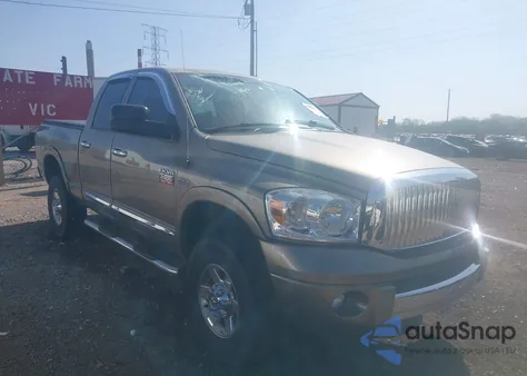 2008 Dodge Ram 2500 Laramie из США, поврежденный, VIN 3D7KS28D98G229618